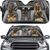 German Shepherd Dog Driver Funny Design Car Windshield Sunshade
