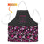 Massage Therapist Apron Massage Therapy Pattern Custom Apron Massage Spa Uniform Black Pink
