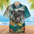 Miniature Schnauzer - 3D Tropical Hawaiian Shirt