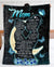 Personalized Night Sky Moon To My Mom Fleece Sherpa Blanket, Mother's Day Custom Gift From Daughter - Day By Day You Just Mean More To Me 