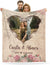 Custom Your Couple Photo Blanket, Personalized Throw Blanket Customized Picture Blanket for lovers, Valentine's Gift For Couple Wife Husband