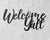 Welcome Sign, Welcome Y'all Metal Word Sign, Southern Welcome Sign, Welcome Home Decor, Cursive Welcome Yall Sign