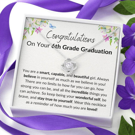 Necklace Middle School Graduation Gifts For Daughter 6th Grade Graduation Gift For Her, Personalized Middle School Necklace Middle School Graduation Gifts For Daughter 6th Grade Graduation Gift For Her, Personalized Middle School